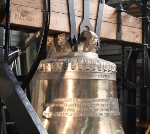 Cloche de la Maison Paccard aux Rencontres Professionnelles du Patrimoine